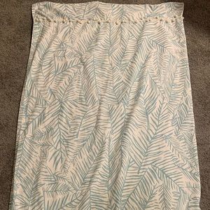 Opalhouse (12 hole) palm design shower curtain